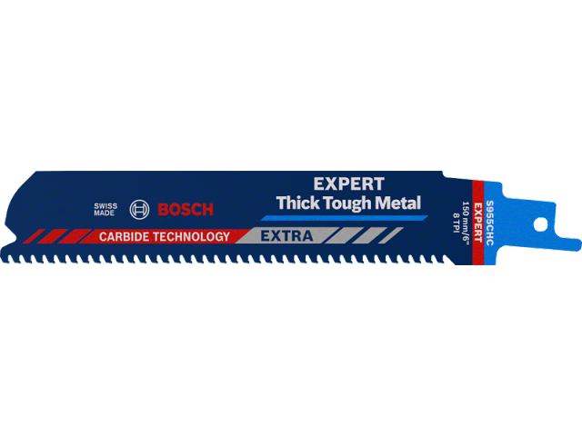 List za sabljasto žago Bosch EXPERT ‘Thick Tough Metal’ S 955 CHC, kovina, 150mm, 8TPI, 2608900365